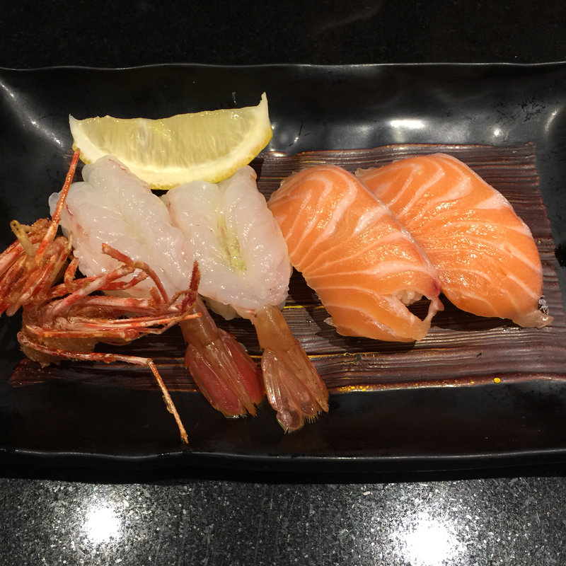 エビの握り(にぎり長次郎 吹田上山手店)