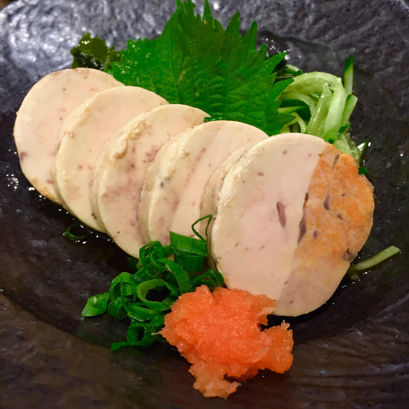 あん肝ポン酢(鰓呼吸 麻布十番商店街 （エラコキュウ）)