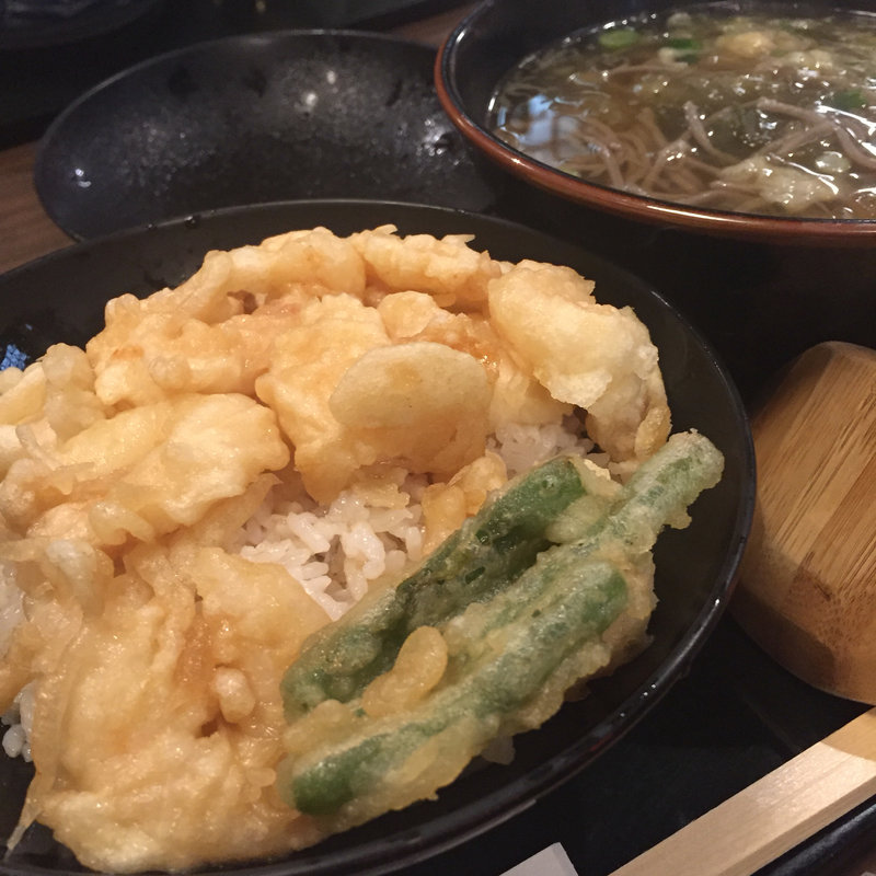 ミニ小えび天丼定食(藤よし 堺駅前店 （ふじよし）)