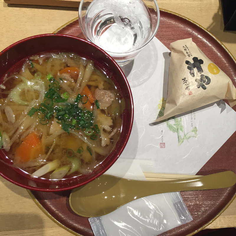 十穀茅汁 おにぎり2個セット(茅乃舎 東京ミッドタウン店)