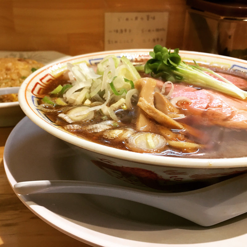サバ醤油そばセット(サバ６製麺所)