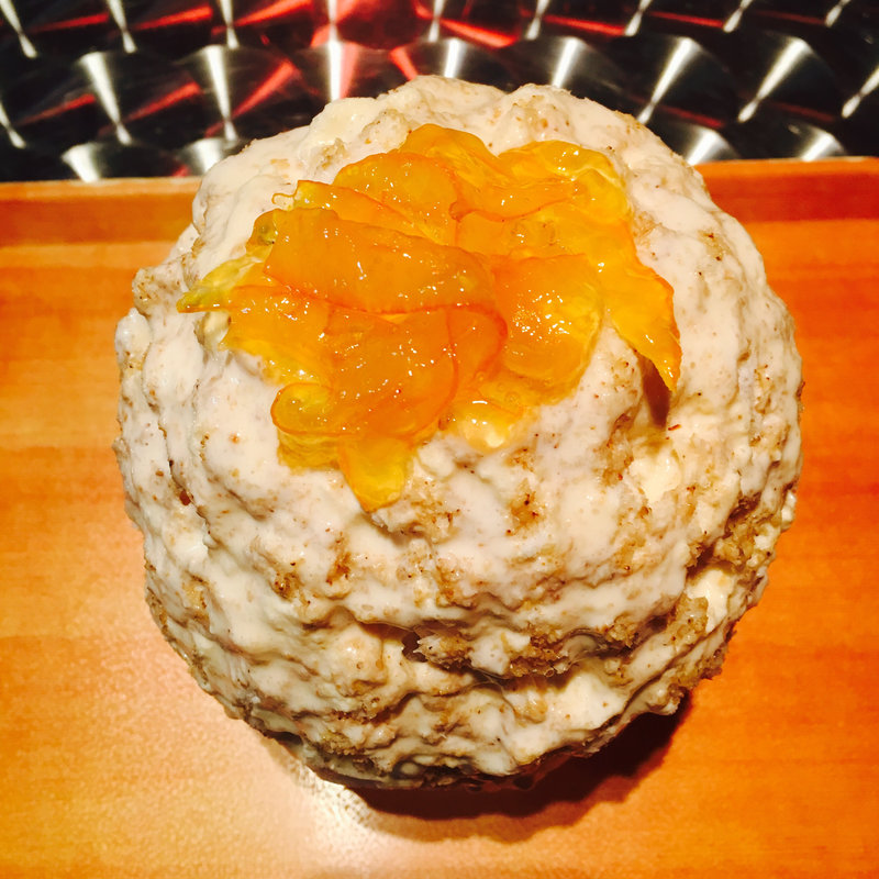 白ごまみるくチーズ(かき氷喫茶 バンパク )