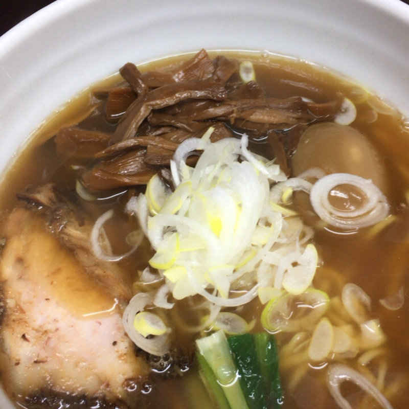 メンマ玉子(麺 えどや)