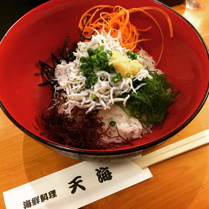 しらす丼(天海)