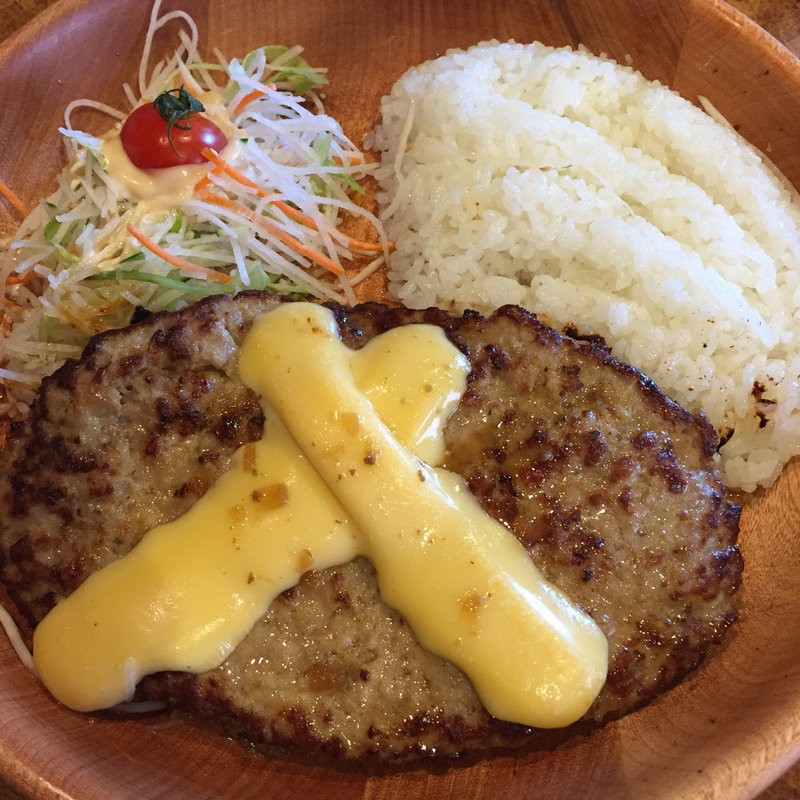 チーズバーグディッシュ 300g(びっくりドンキー 上野芝店)