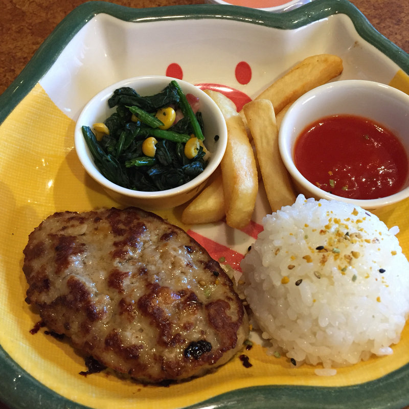 ぶ〜ちゃんのおこさまランチ(コーンスープ無し)(びっくりドンキー 上野芝店)