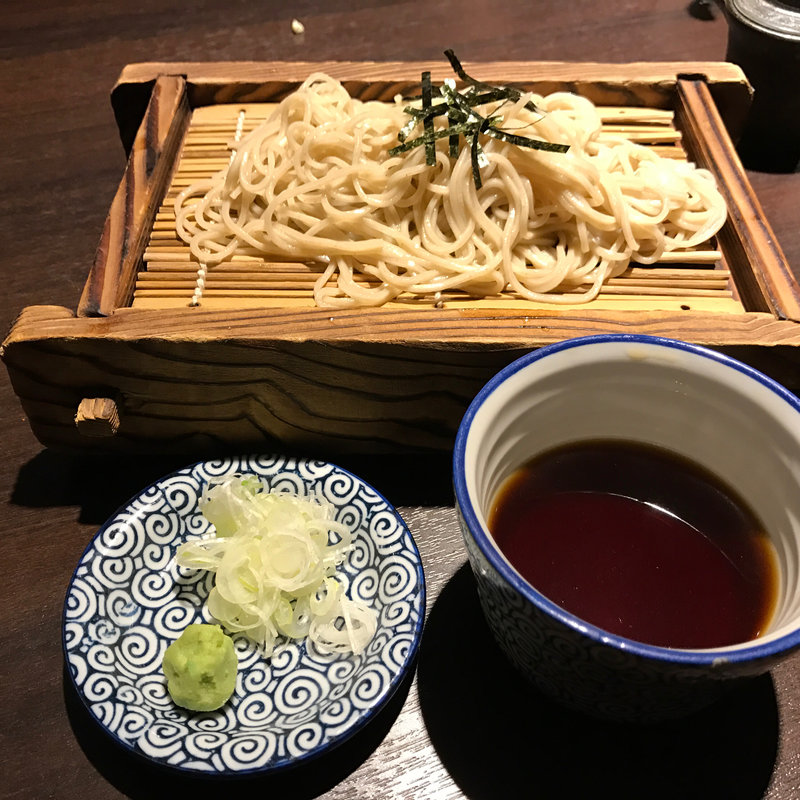 ざる蕎麦(そば居酒屋 満月 栄店)