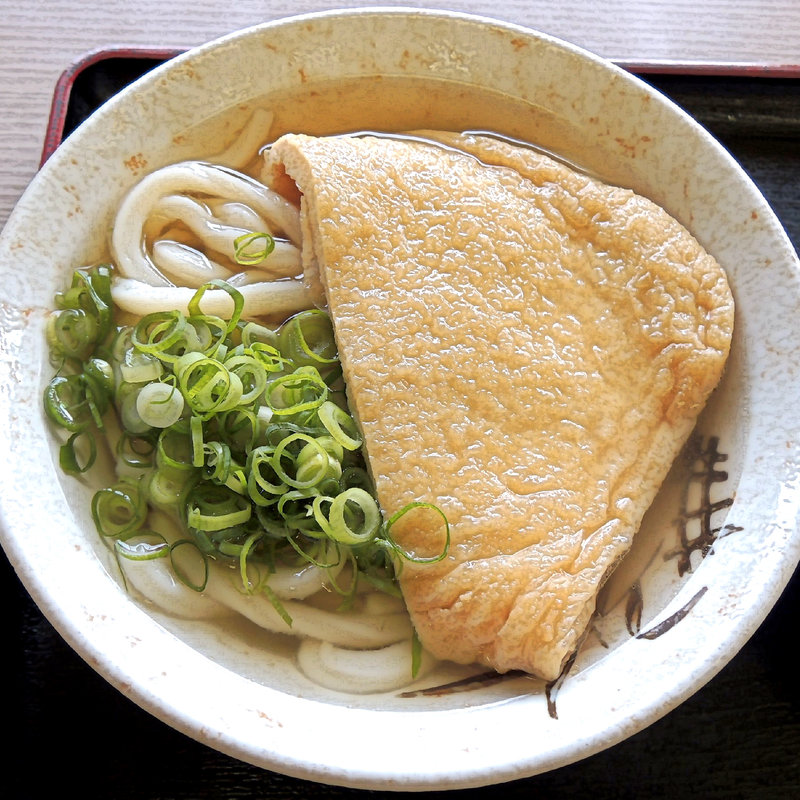 かけそのまま+お揚げ(松井うどん （まついうどん）)