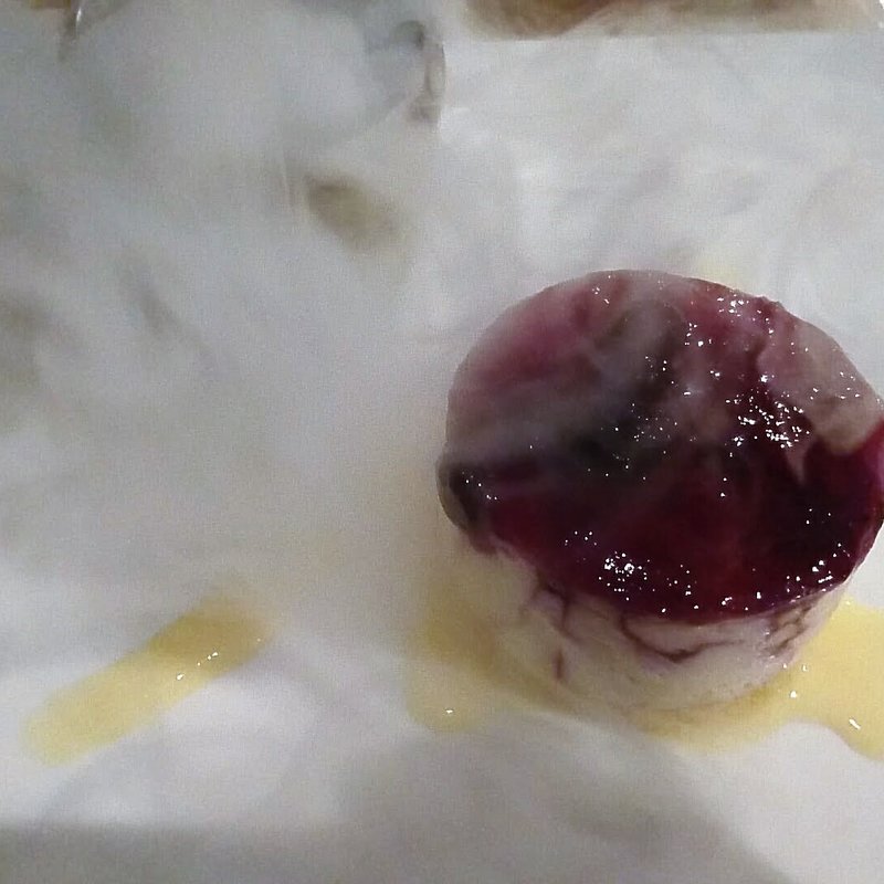 ブルーベリーのレアチーズ(ミスト （La cucina Italiana trattoria Misto）)