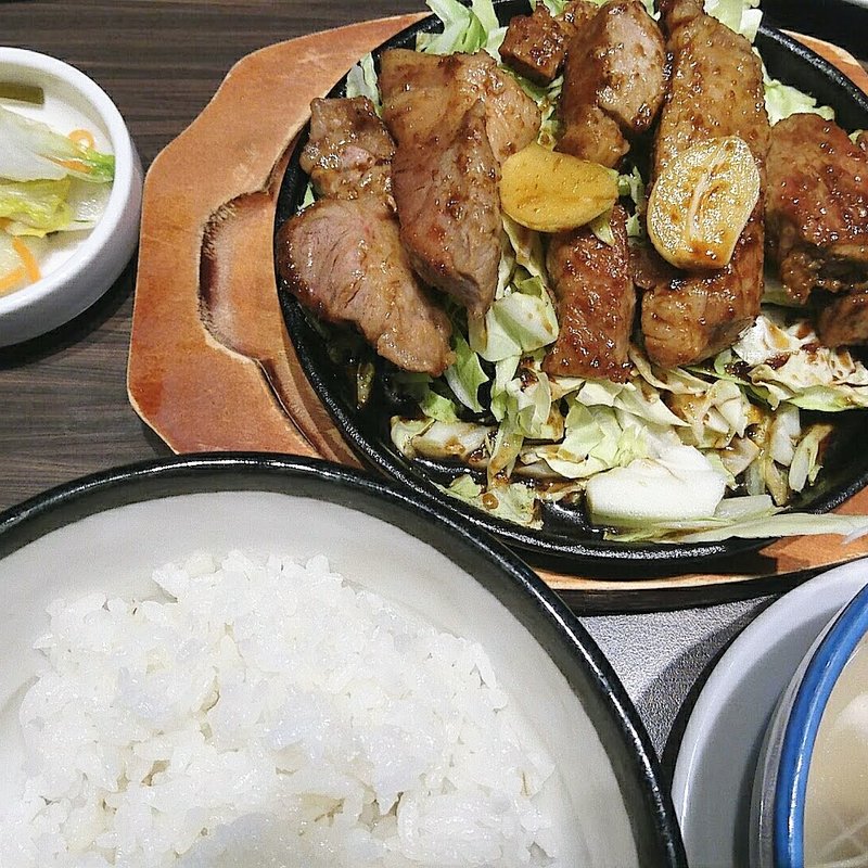 名代とんてき定食(仙台牛たん福助 )