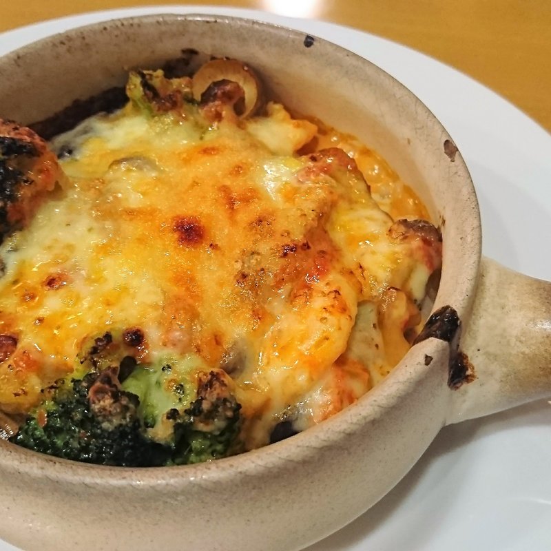 海老と野菜のトマトクリームドリア(クロックカフェ （CLOCK Cafe）)