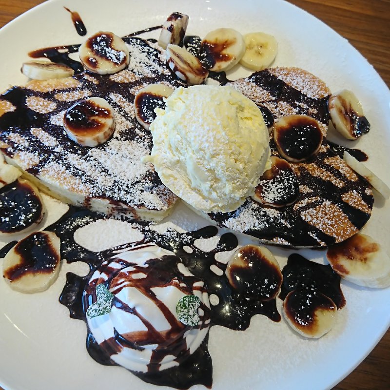 チョコバナナ トッピングアイス(OSHARE　CAFE （オシャレカフェ　o　sha　Re　caFe）)