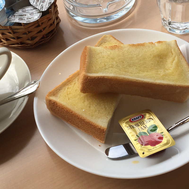 トーストセット(喫茶ネスク)