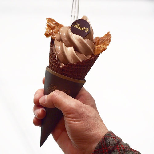 リンツソフトクリームショコラ(リンツ ショコラ ブティック＆カフェ