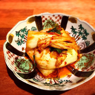 白菜の浅漬けキムチ(代官山 焼肉かねこ )