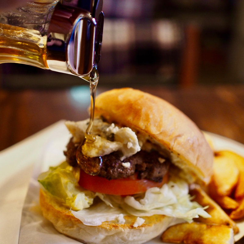 ブルーチーズバーガー(センターフォーハンバーガーズ （CENTER4 HAMBURGERS）)