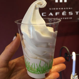 白水舎ソフトクリーム(NIHONBASHI CAFEST （ニホンバシカフェスト）)