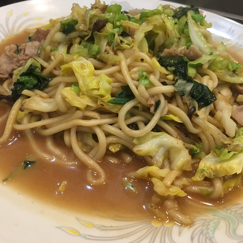 軟炒麺（ナンツアォメアン）(にしき亭 )