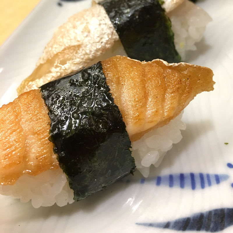 ロイヤルサーモン握り　2ヶ(英鮨 渋谷店)