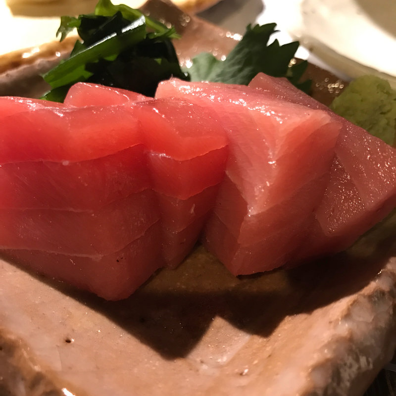 生マグロ刺し(けごむす)