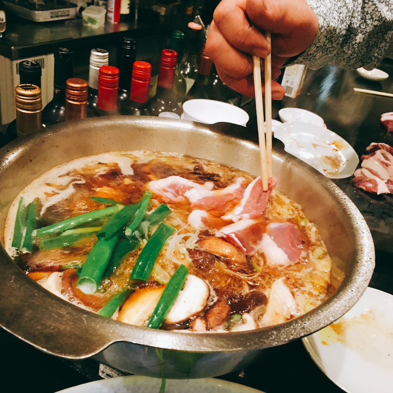 鴨鍋(天満鴨バルねぎま)