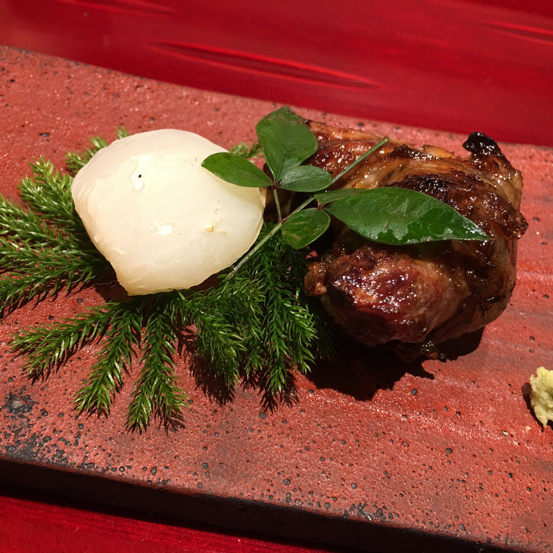 焼きスッポン(銀座 しのはら)