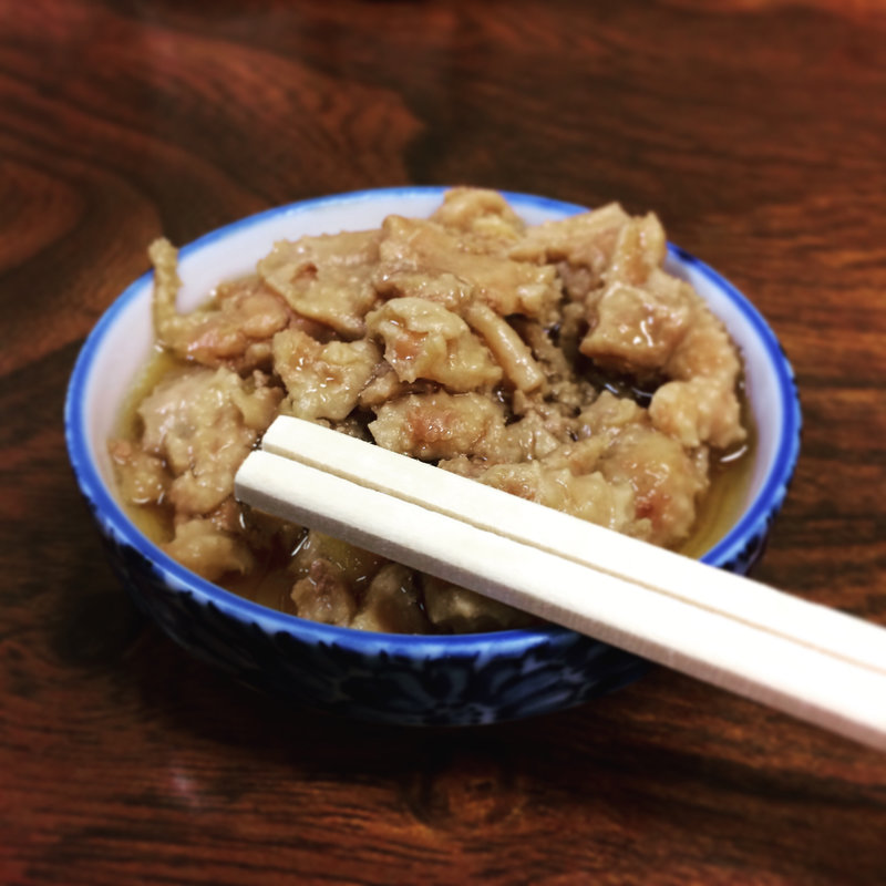 鳥皮の生姜煮(鳥房 （とりふさ）)