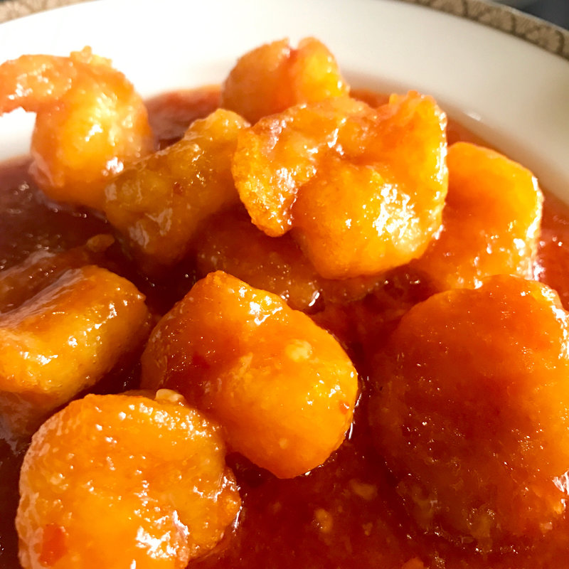 海老チリソース(萬福楼)