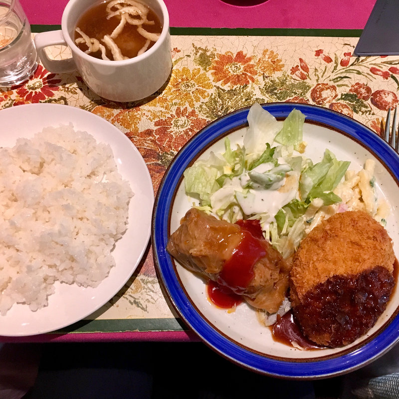 本日のランチ(れすとらん牛舎)