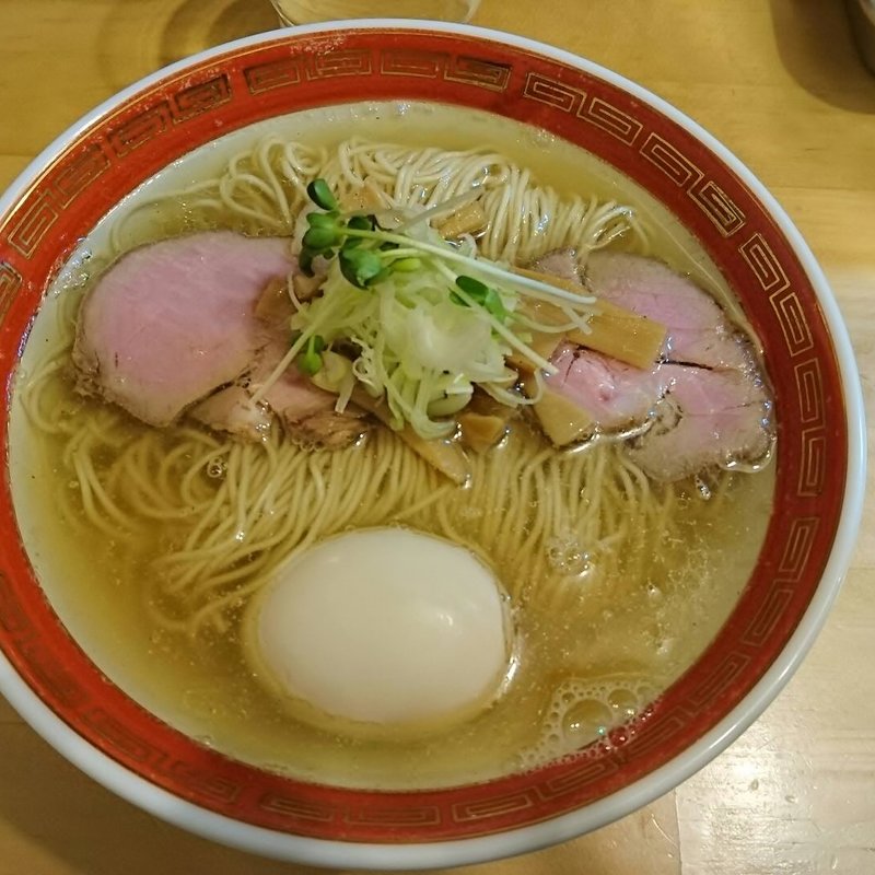 塩中華そば(味玉のせ)(中華そば シンジョー )