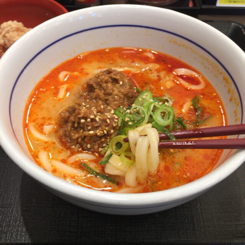 坦々うどん(なか卯 大正千島店 )