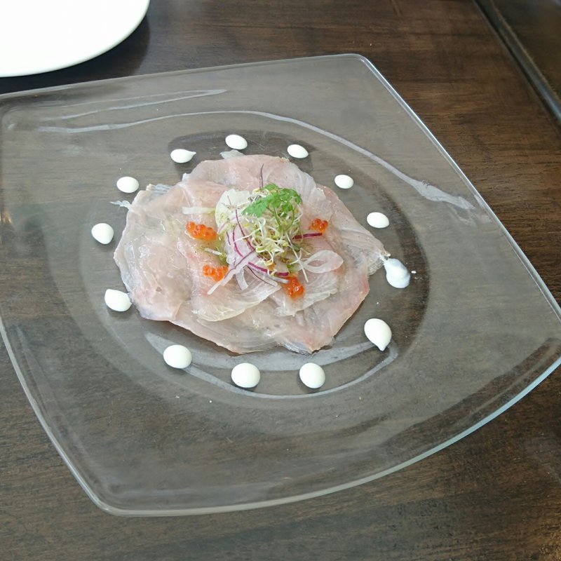 季節の鮮魚　カルパッチョ(イタリアンレストラン 福生のビール小屋)