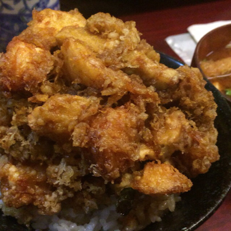 かき揚げ丼(小)(天久 )
