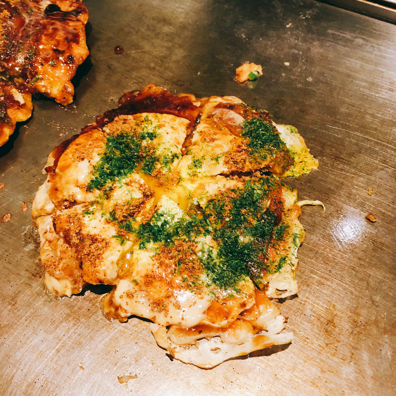 とんぺい焼き(ねぎ焼 やまもと 梅田エスト店)