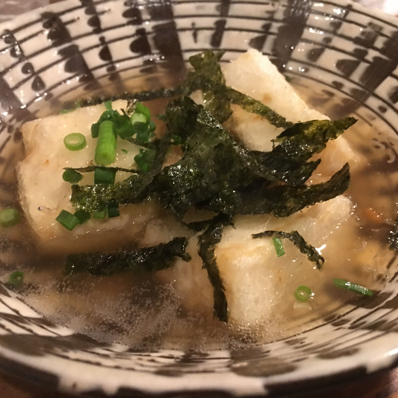 揚げ豆腐あんかけ(ウドンバー カイネ)