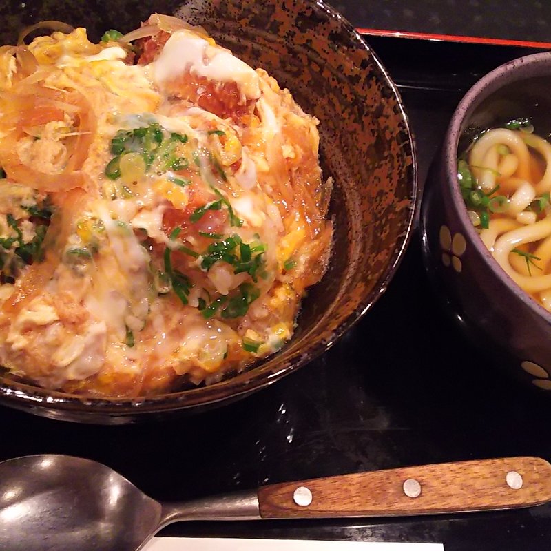 かつ丼セット(ほんだ)