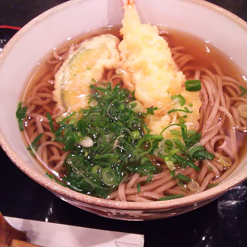 天ぷらそば(ほんだ)