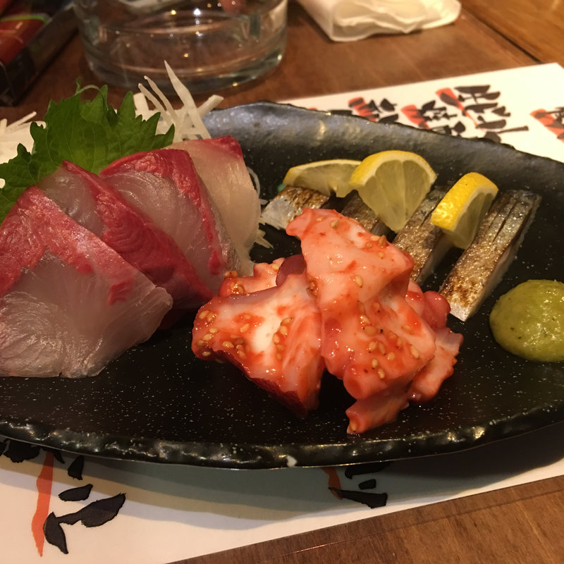 刺し盛り(上人橋酒場 とと)