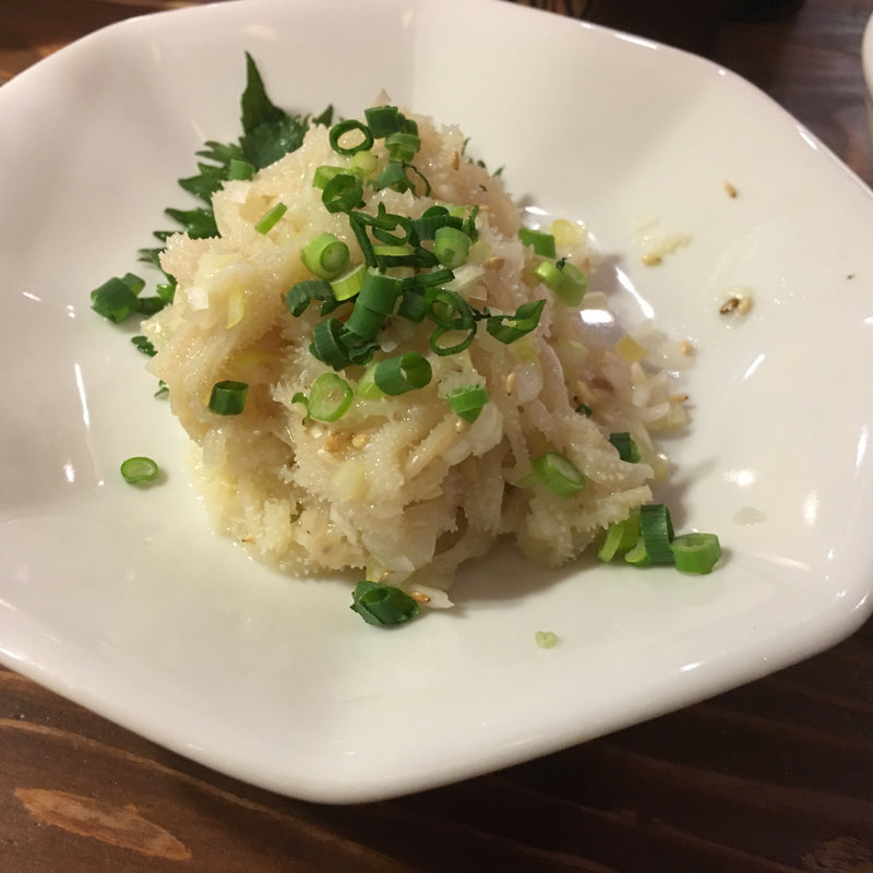 センマイ刺し(日本再生酒場 博多デイトス店)
