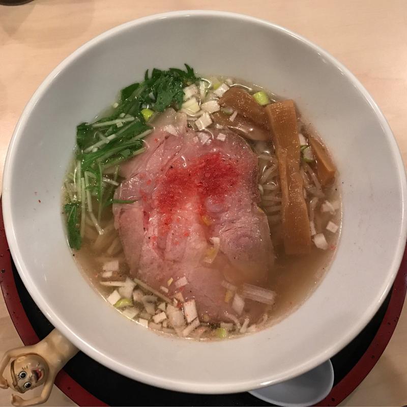 鶏と鯛の塩そば(清麺屋)