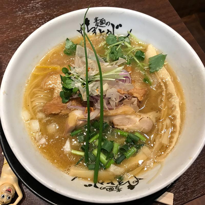 鶏白湯らーめん(麺のようじ)
