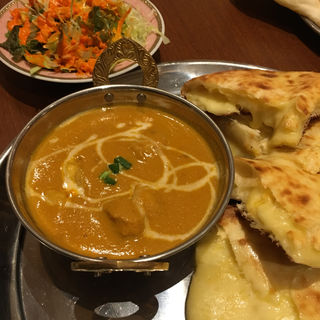 チーズナンランチ(インド・ネパール料理 ディープマハル パピオスあかし店)