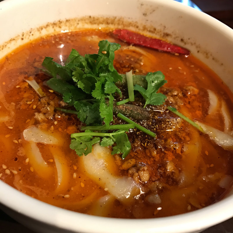 マーラーメン(刀削麺・火鍋・西安料理 XI’AN(シーアン)新宿西口店)