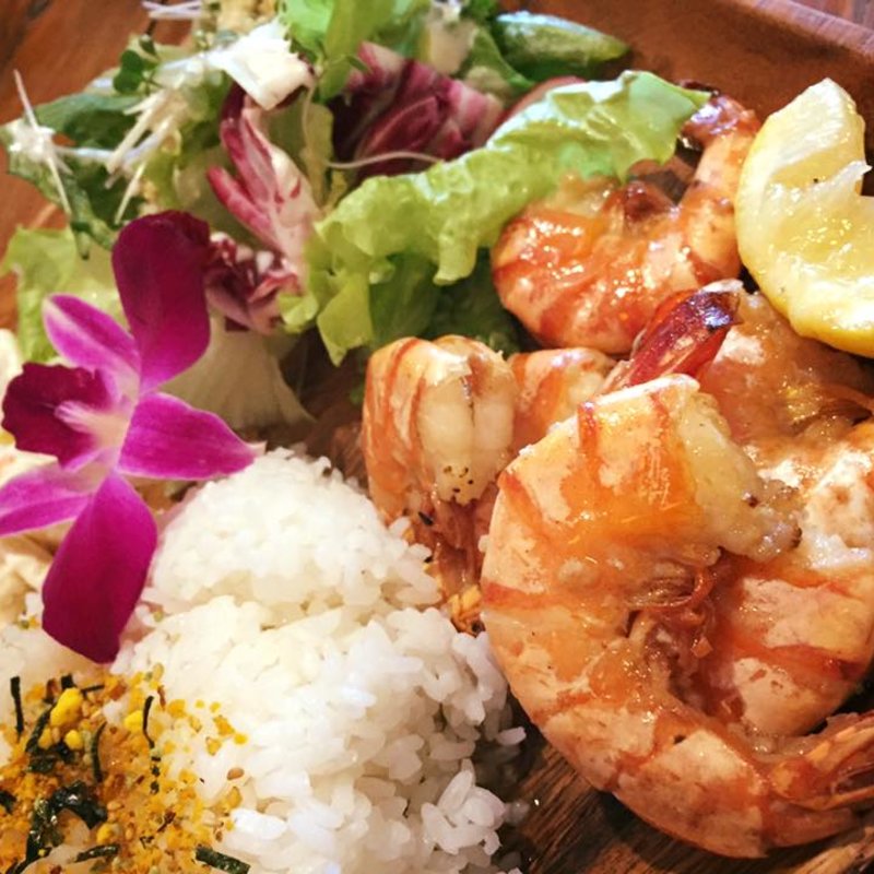 ガーリックシュリンプ プレート(アジアンビストロ Dai あざみ野店)