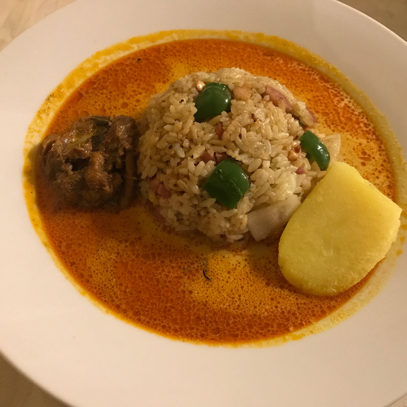 フライドライス&カレー(ルワ二)