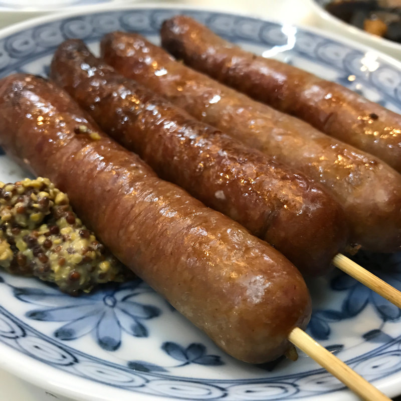 自家製ソーセージ(焼鳥・ラーメン 花山)