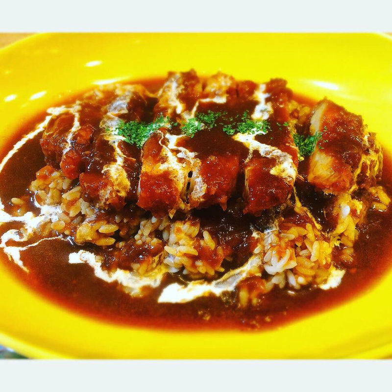 カツ飯(飯 角や)