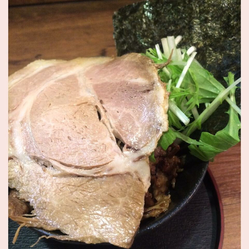 チャーシュー丼(中華そば 郷家（ごうや）)