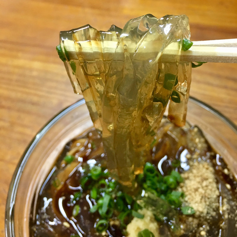 トコロ天(飯塚名物 味覚焼の 味覚庵)