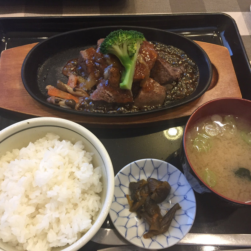 サイコロステーキ(寿楽)